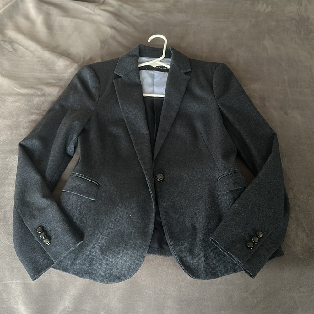 VGUC Zara Blazer Navy